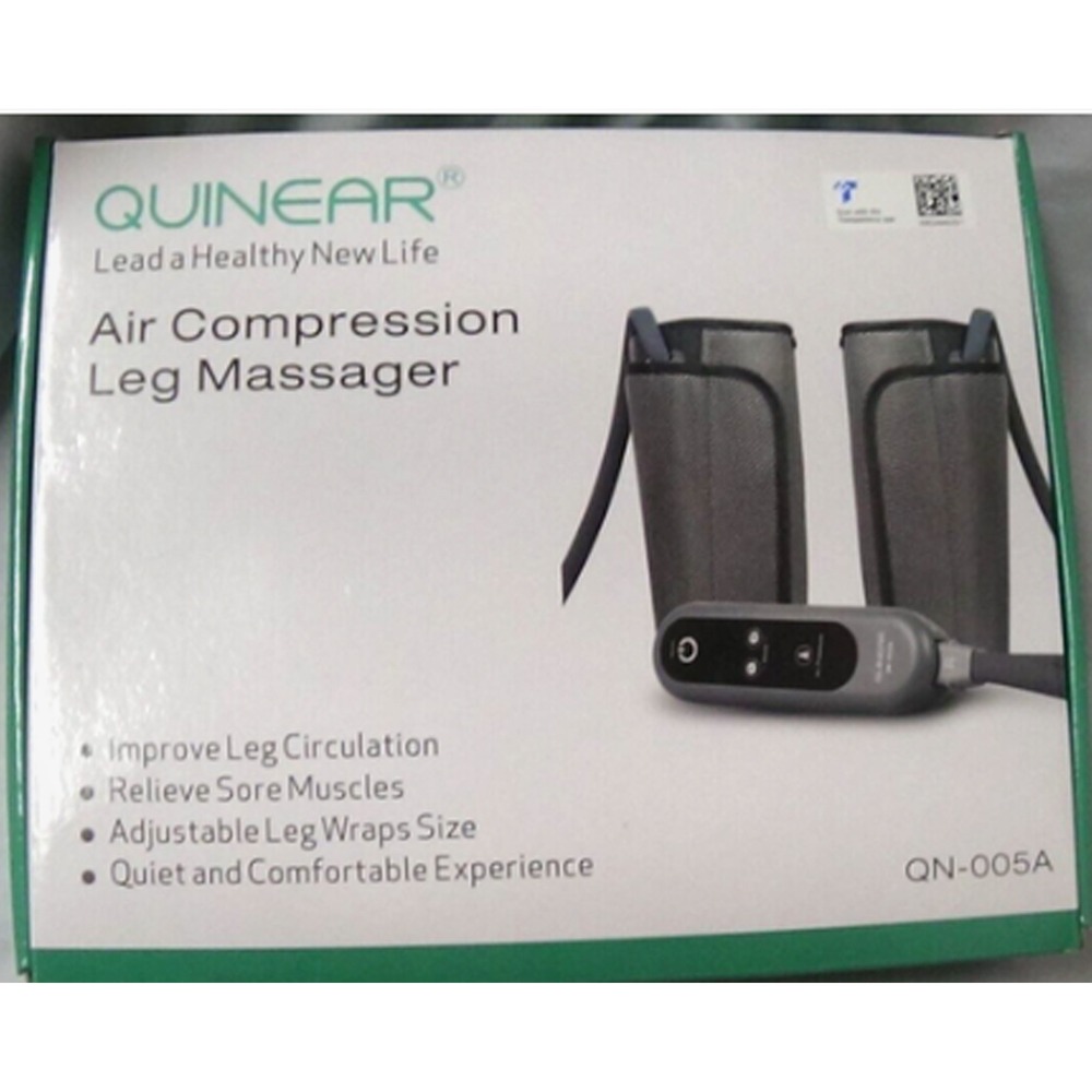 Leg Massager QUINEAR Calf Wraps Sore Leg Muscles Circulation #387
